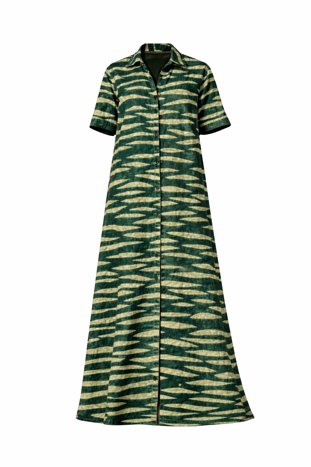 Cross current gown (green)