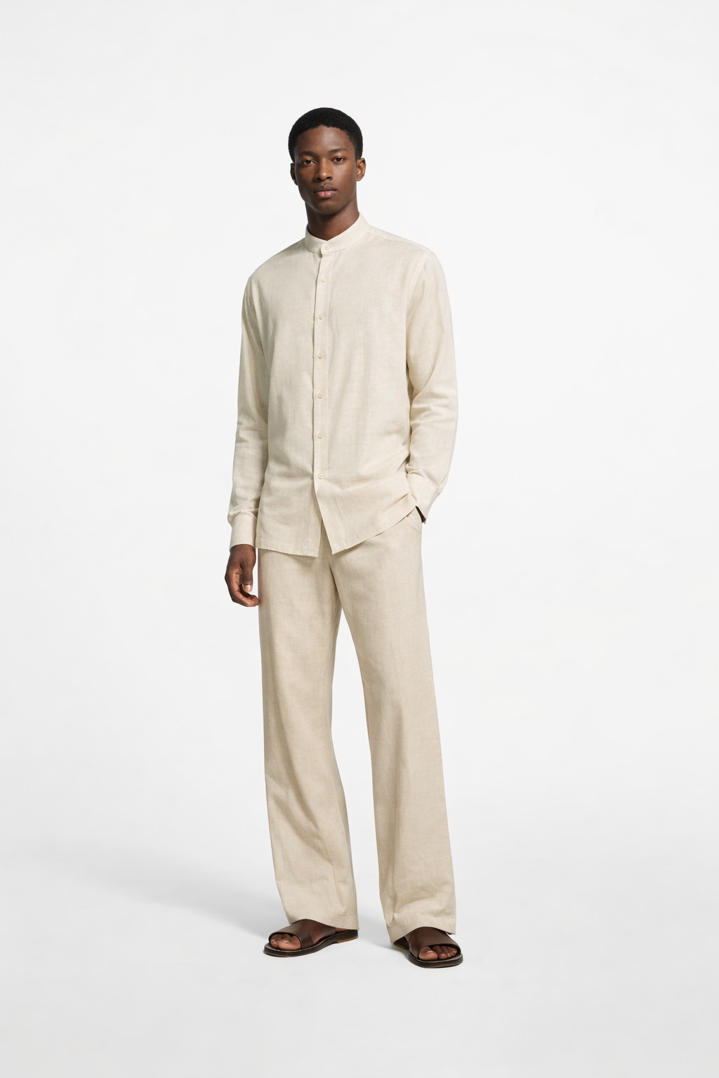 Linen luxe cream set