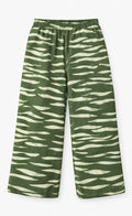 HIGH TIDE GREEN BAGGY PANTS (WOMEN0